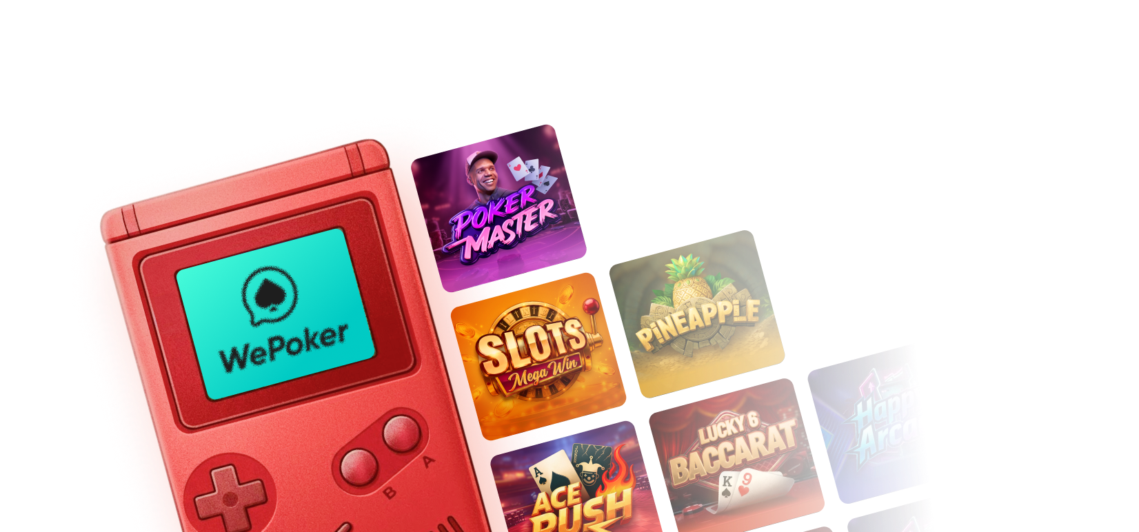 WePoker微扑克手机客户端下载与设备展示